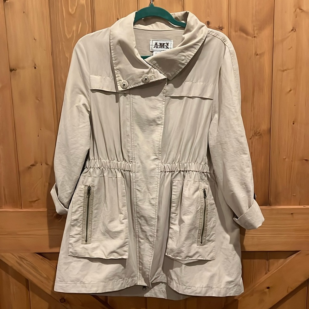Beige Ami Jacket With Pockets Large - image 1